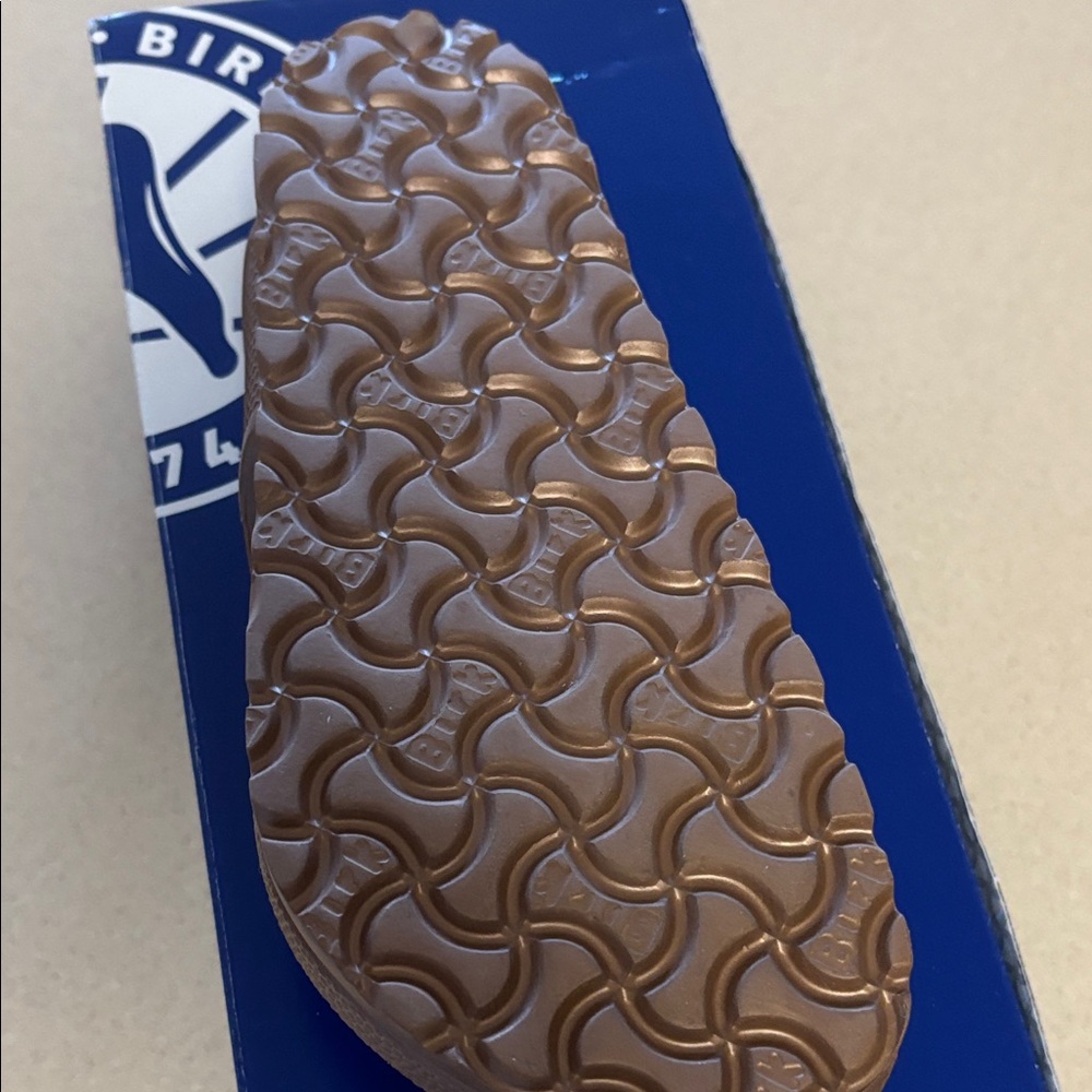 Birkenstock Chocolate Brown Flip Flops - Picture 5 of 6